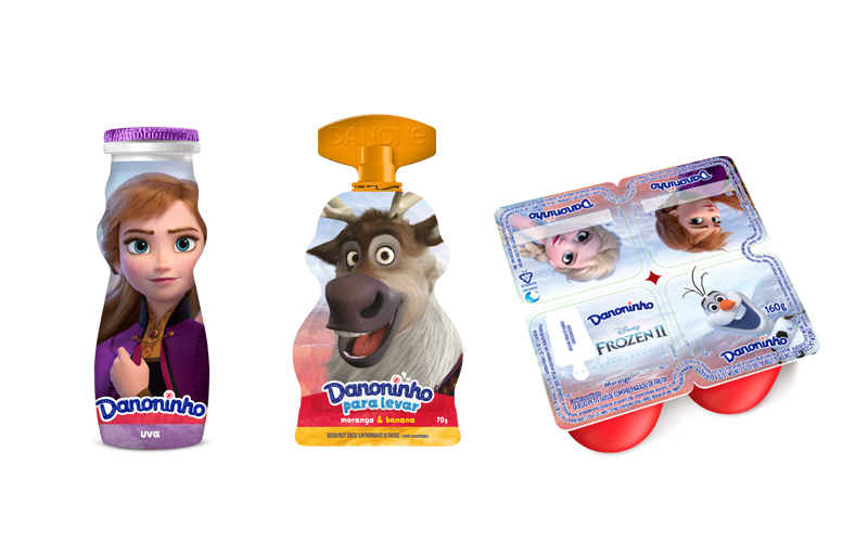 Danoninho lança produtos com embalagem de Frozen 2 – Clube da Embalagem